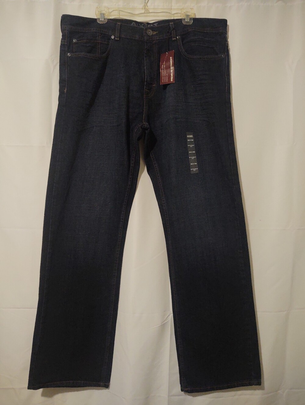 Axist Dark Indigo Straight Leg Jeans Sz 38x32